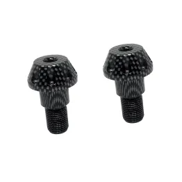 MF2466 Kit 2 Stabilizzatori Manubrio Manopole Carbonio Yamaha TMAX 500 530 560