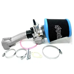 MF1165 Kit Carburatore Polini PWK 24 + Collettore 2 fori + Filtro Aria per Vespa 50 Special RLN 125 ET3