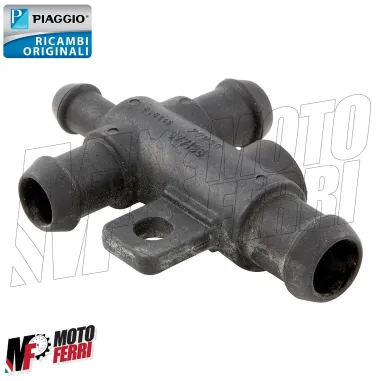 Raccordo tubo acqua Originale Piaggio 577196 per Vespa 125 200 250 GTS 2006 - 2012