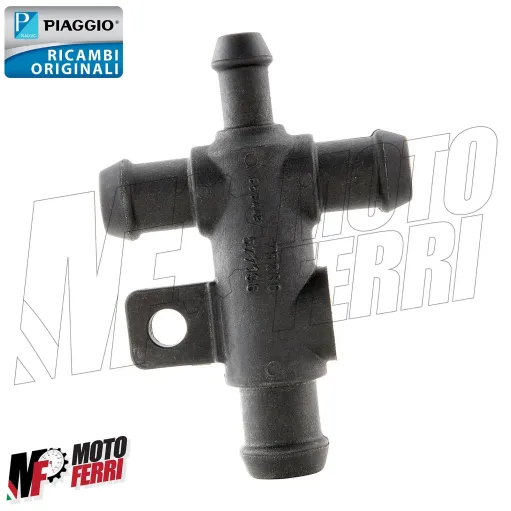 Raccordo tubo acqua Originale Piaggio 577196 per Vespa 125 200 250 GTS 2006 - 2012