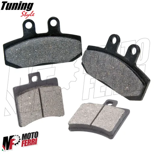Kit 2 Pasticche Freno Anteriore Posteriore Aprilia Scarabeo Rotax 125 150 200