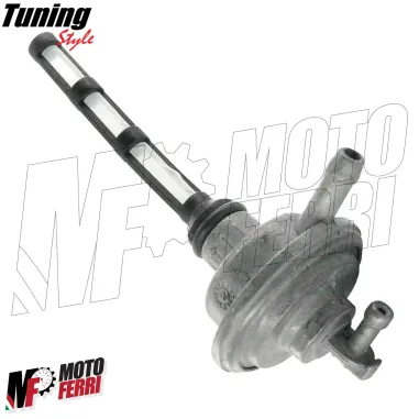 Rubinetto Serbatoio Benzina a Depressione per Piaggio Zip Runner SP Liberty RST NRG MC2 MC3 NTT Vespa ET2 LX