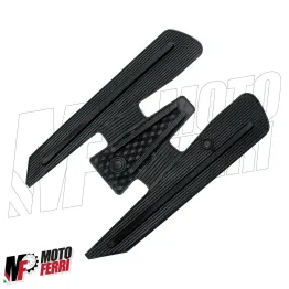 Tappeto Centrale Nero in Gomma Piaggio Vespa 50 R L N Special 125 ET3 Primavera 2