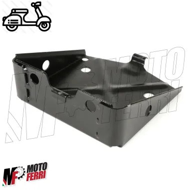 MF0350 Scatola Supporto Porta Batteria Vespa 125 150 200 PX PE Freno a Disco T5 Elestart
