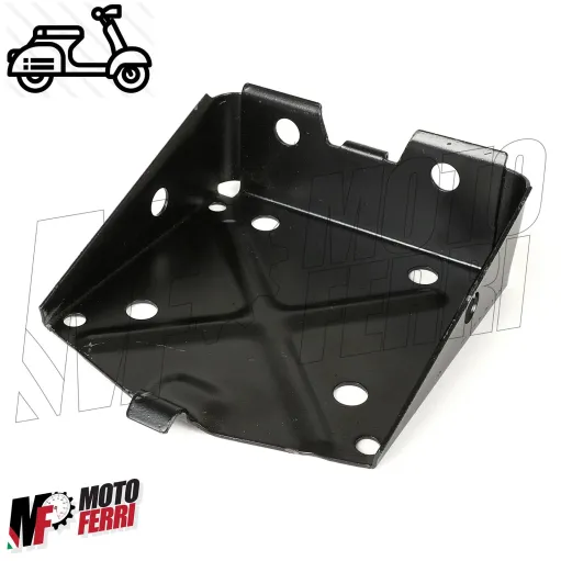 MF0350 Scatola Supporto Porta Batteria Vespa 125 150 200 PX PE Freno a Disco T5 Elestart