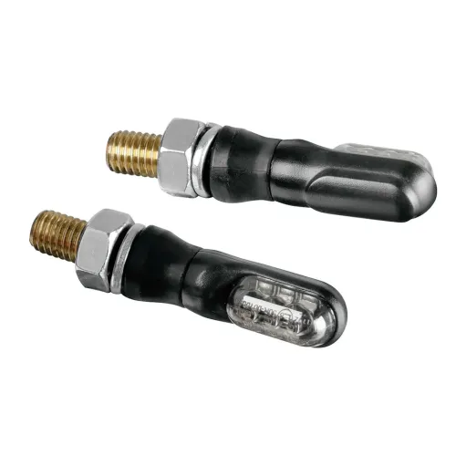 MF3056 Coppia Frecce Led Lampa Nano Ultra Piccole Universali Moto Omologate