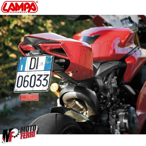 MF3056 Coppia Frecce Led Lampa Nano Ultra Piccole Universali Moto Omologate