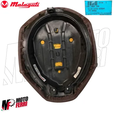 MF306x - Sella Sellone Marrone Originale Malaguti 50 Yesterday dal 1997 al 2000