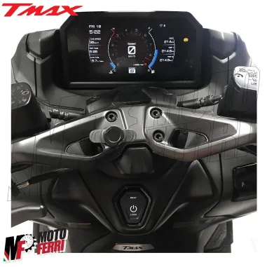 MF3065 Supporto Smartphone per Riser + Placca adesiva Yamaha TMax 560 2022/2024