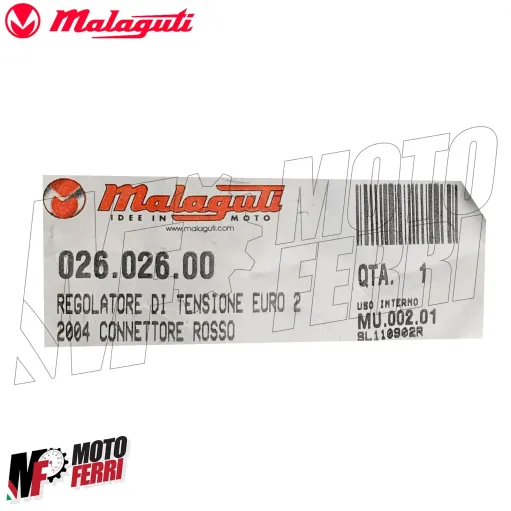 MF3068 - Regolatore di Tensione Malaguti F10 F12 F12R F15 Ciak dal 2003 al 2010