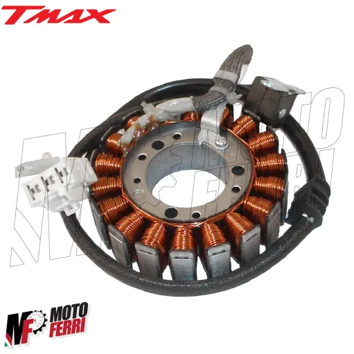Statore Volano 18 Poli per Yamaha TMAX 500 del 2008 2009 2010 2011 Iniezione