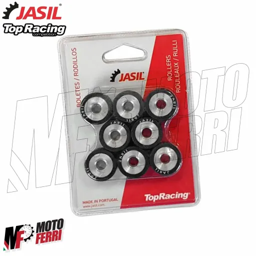 MF1753 Rulli Massette Jasil Variatore per Yamaha TMAX 500 530 560 Grammi 15