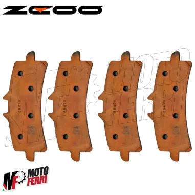 MF2070 Pastiglie Freno Anteriore Zcoo Racing Brembo M4 34 Monoblocco Radiale