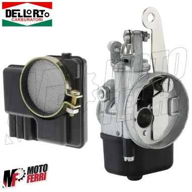 Kit Carburatore Dellorto SHA 13-13 + Scatola Filtro Aria Piaggio SI Ciao Bravo