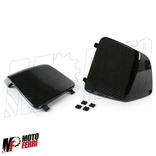 MF2017 Coperchi Scudo Interno Carbon Look per Vespa GTS 125 250 300 (2005/2022)