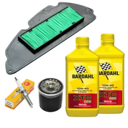 Kit Tagliando Honda SH 300 Olio XTC 10W40 Candela Filtro Olio Aria 2007 - 2020