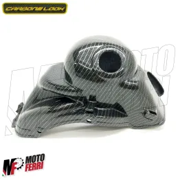 MF0513 Cuffia Cilindro Motore Carbon Look Lucido Vespa 50 Special RLN PK S XL 2