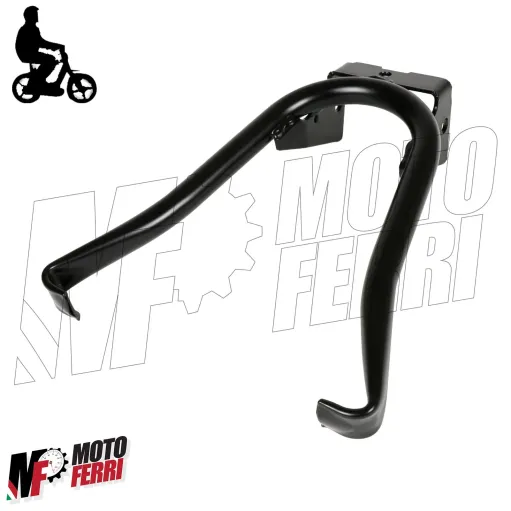 Cavalletto Centrale nudo nero Piaggio 50 Ciao SC Prima Serie senza perni