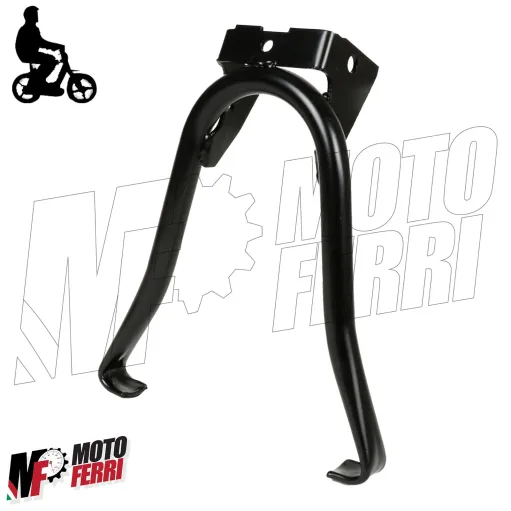 Cavalletto Centrale nudo nero Piaggio 50 Ciao SC Prima Serie senza perni