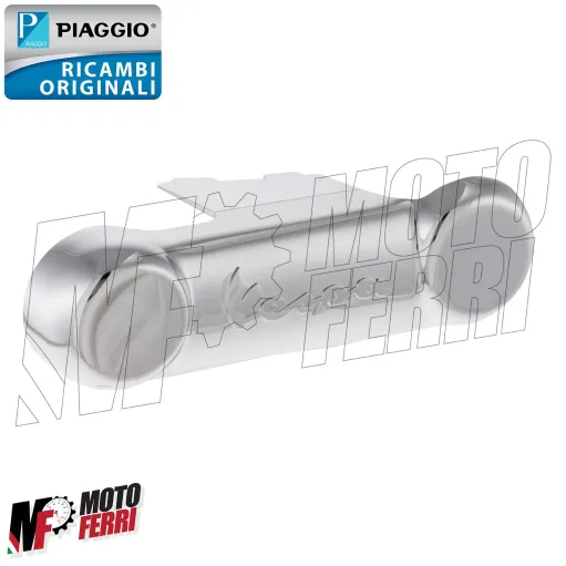 MF3086 Coperchio Forcella Cromato Originale per Vespa 50 125 150 LX S ET2 ET4