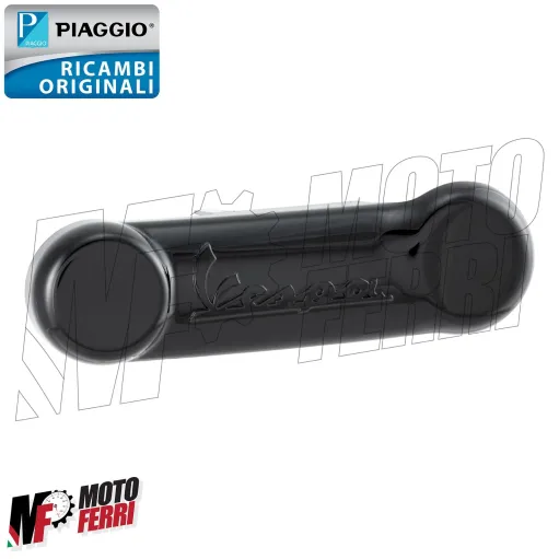 MF3087 Coperchio Forcella Nero Lucido Originale Vespa 125 200 250 300 GTS HPE Super Sport