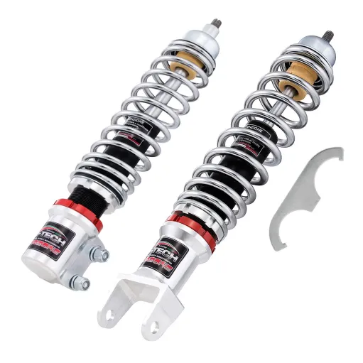 Ammortizzatore Anteriore Posteriore Carbone HiTech Cromato Vespa PX 125 150 200