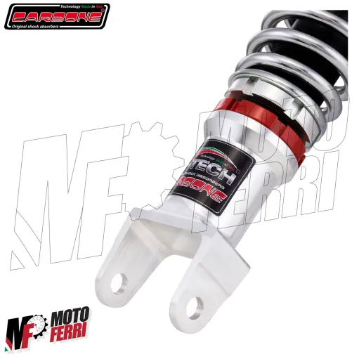 Ammortizzatore Anteriore Posteriore Carbone HiTech Cromato Vespa PX 125 150 200