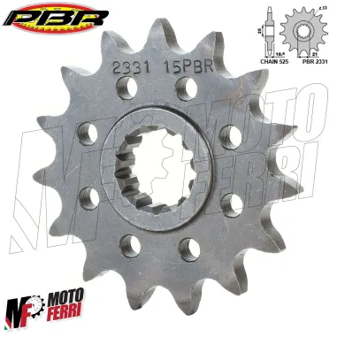 MF3083 Pignone 15 Denti PBR Passo 525 per Benelli TRK 502 X dal 2017 a 2024