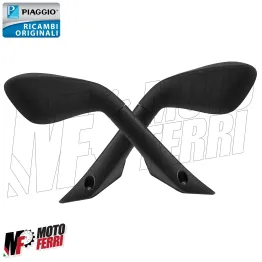 Kit 2 Specchi Retrovisori Sinistro + Destro Gilera GP800 Centenario 2007 - 2011 2