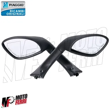 Kit 2 Specchi Retrovisori Sinistro + Destro Gilera GP800 Centenario 2007 - 2011