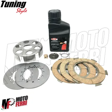 MF1558 Kit Revisione Frizione Dischi Campana Rallino Olio per Vespa PX 125 150
