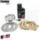 MF1558 Kit Revisione Frizione Dischi Campana Rallino Olio per Vespa PX 125 150