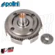 MF1682 Campana Primaria Frizione Polini Racing 24 72 Denti Dritti Vespa Small