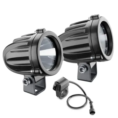 MF3124 Kit Fari Supplementari Cellularline Led Faretti Fendinebbia Universali Moto Enduro
