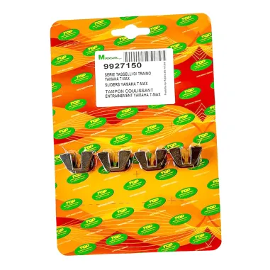 MF3125 Kit 4 Cursori Piattello Variatore TOP per Yamaha 500 TMAX 2004 - 2011