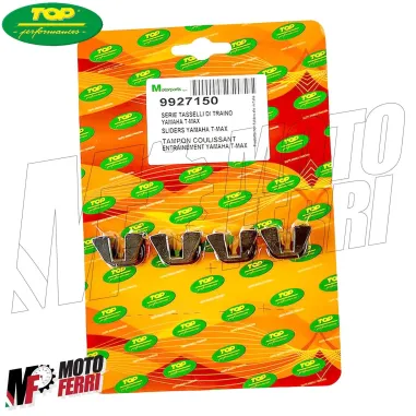 MF3125 Kit 4 Cursori Piattello Variatore TOP per Yamaha 500 TMAX 2004 - 2011