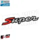 Targhetta Adesivo SUPER Originale Piaggio Vespa GTS 125 300 Super Sport Touring
