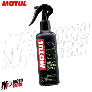 MF2639 Pulitore Visiera ed Esterno Casco Motul M1 Helmet Visor Clean Moto