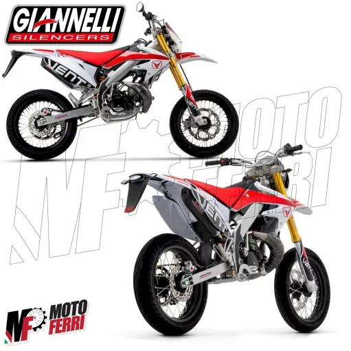 MF3139 Marmitta + Silenziatore Giannelli Sonic completo Vent 50 Derapage Baja 2021 2022 2023