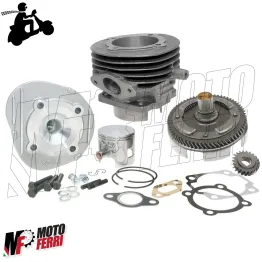 Kit Cilindro Gruppo Polini 102cc Dm 55 + Campana 22/63 Vespa 50 Special R L N PK 2