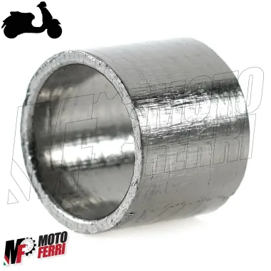 MF0526 Boccola in Grafite Marmitta per Vespa GT GTS GTV Super 125 200 250 300