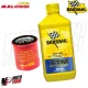 MF1859 Olio Motore Bardahl XTM 5W40 + Filtro Malossi Vespa GTS 125 250 300
