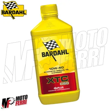 1 Lt Olio Bardhal XTC C60 10W40 10-40 Scooter Moto Yamaha Aprilia BMW Piaggio