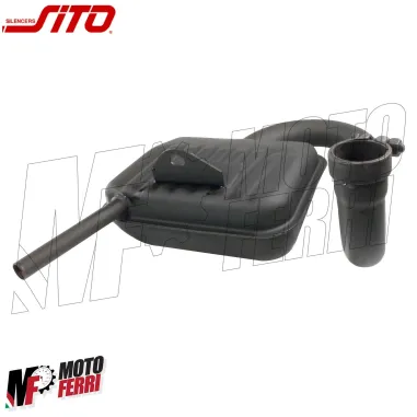 Scarico Marmitta Sito 0211 Terminale per Vespa 150 Sprint Veloce (VLB1T)