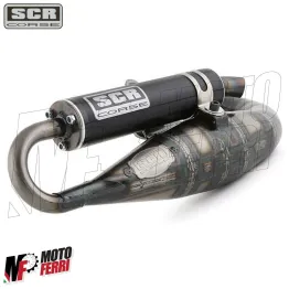 MF2345 Marmitta Scarico SCR Corse HM 70 Yamaha MBK Booster Spirit BWS 50 2T 2
