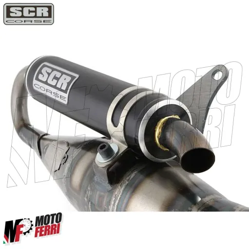 MF2345 Marmitta Scarico SCR Corse HM 70 Yamaha MBK Booster Spirit BWS 50 2T