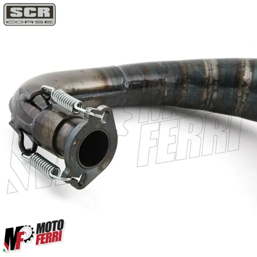 MF2345 Marmitta Scarico SCR Corse HM 70 Yamaha MBK Booster Spirit BWS 50 2T