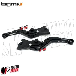 MF1288 Coppia Leve Freno Nere Sport CNC BGM Vespa GT GTS Super HPE 125 250 300 2