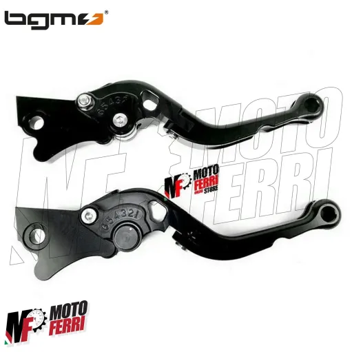 MF1288 Coppia Leve Freno Nere Sport CNC BGM Vespa GT GTS Super HPE 125 250 300
