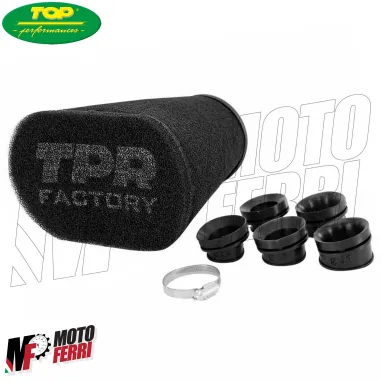 MF3153 Filtro Aria TOP TPR Factory Spugna Nero Airbox Riduzioni 28 32 36 39 43